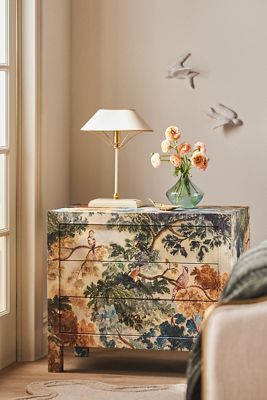 Hale Canvas Three-Drawer Dresser