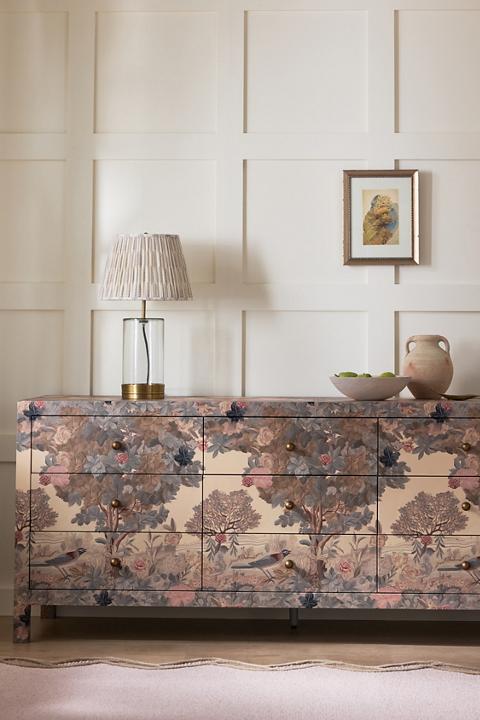Hale Canvas Nine-Drawer Dresser