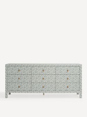 Hale Canvas Nine-Drawer Dresser