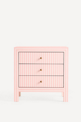 Anthropologie Hale Canvas Nightstand