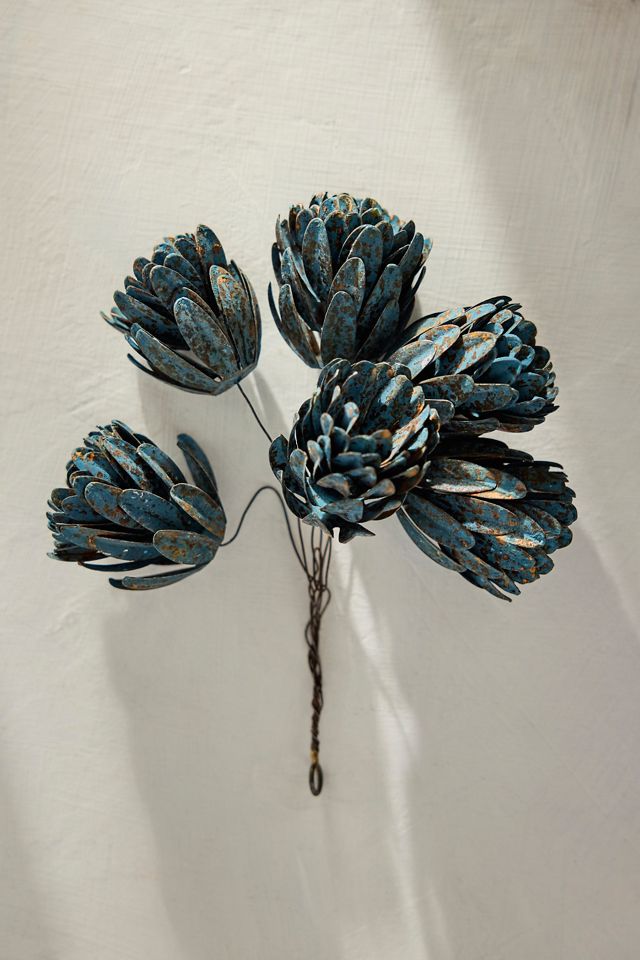 Blue Pinecones Iron Bunch #2