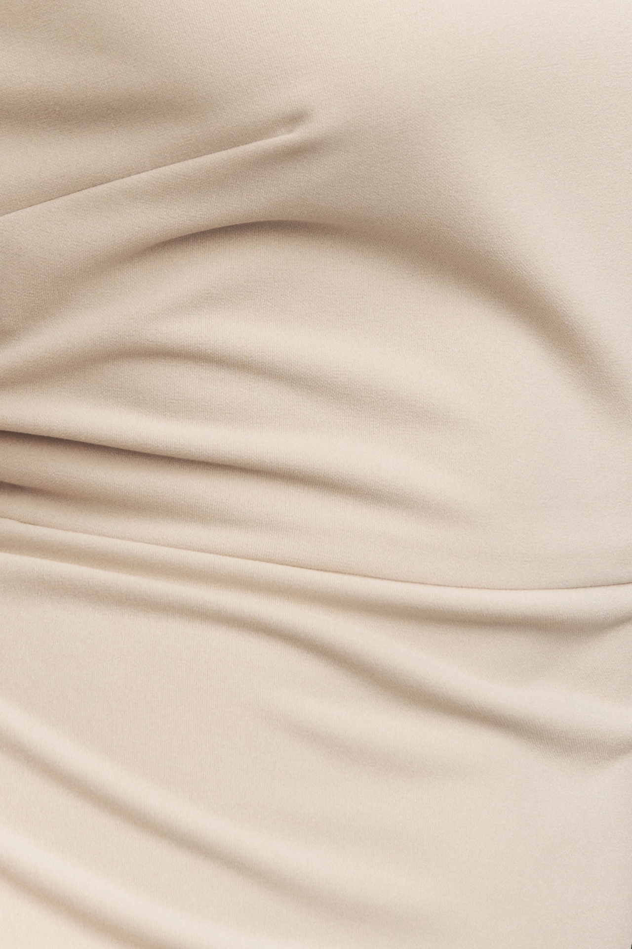 BHLDN Stretch Crepe Small Bone Swatch