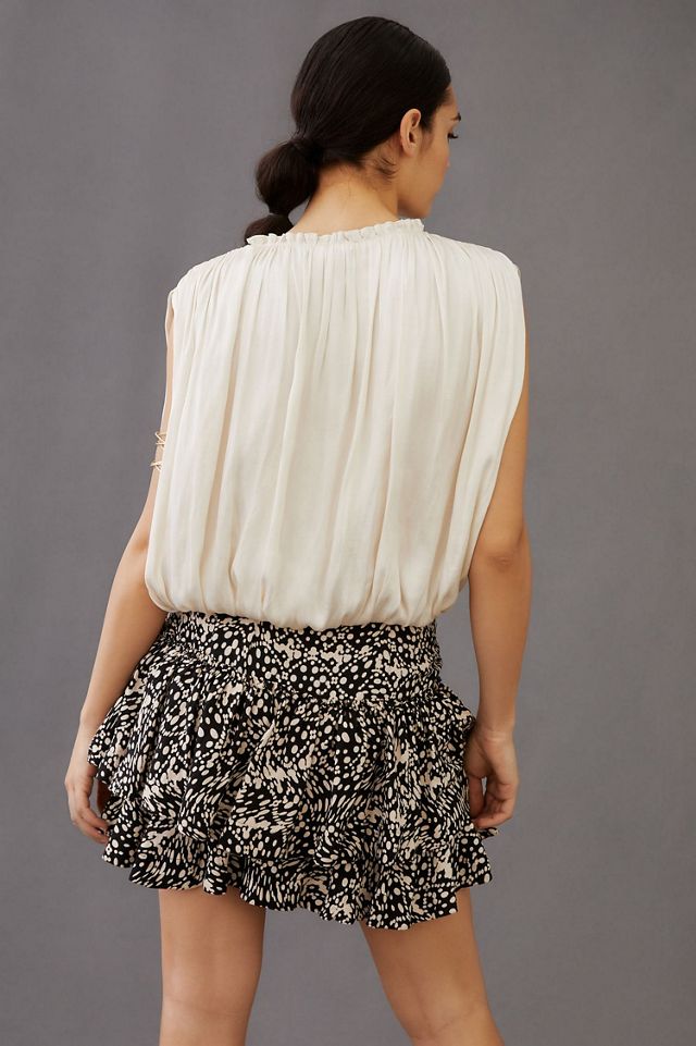 Current Air Sleeveless Draped Top #1