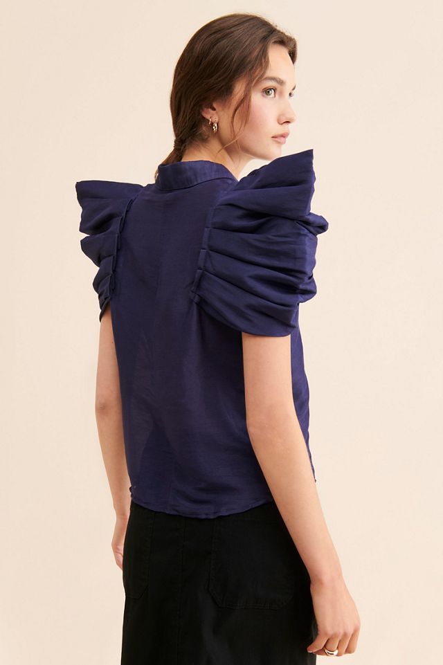 Aureta Stella Puff Sleeve Top #1