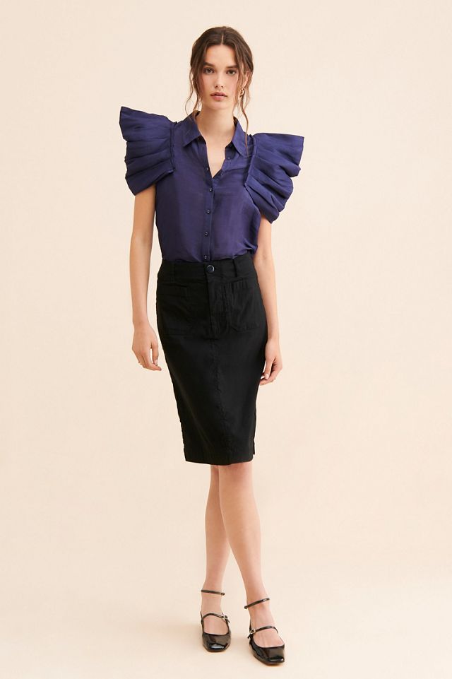 Aureta Stella Puff Sleeve Top #3