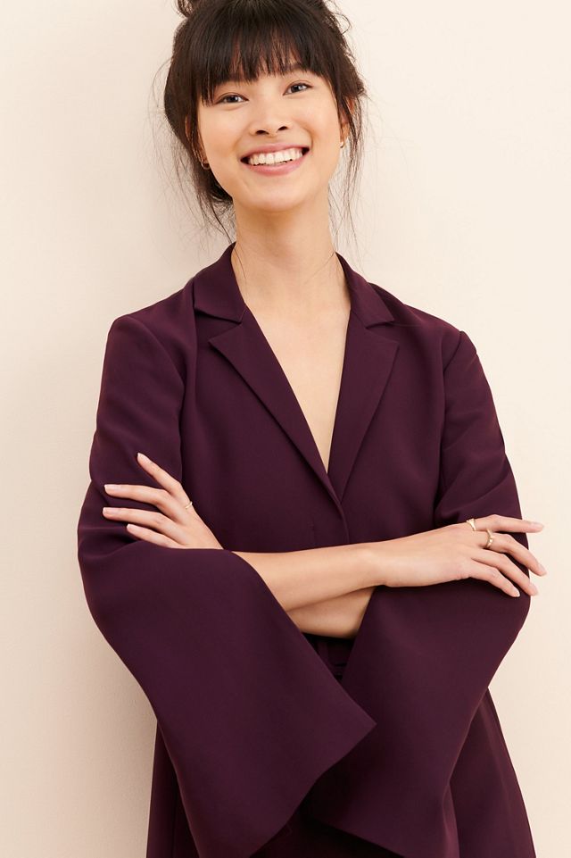 AU x Nuuly V-Neck Blazer Dress #1