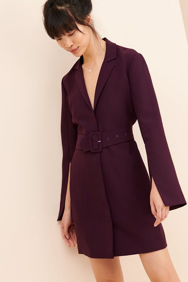 AU x Nuuly V-Neck Blazer Dress #3