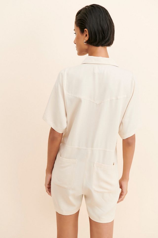 Greylin Abby Button Down Romper #1