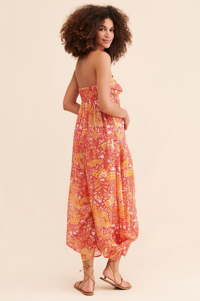 Harem Strapless Jumpsuit #1