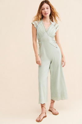 Conditions Apply Ameliee Wide Leg Jumpsuit | Anthropologie