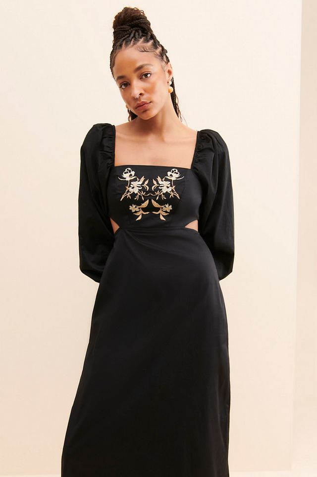 Anthropologie Catalina offers Embroidered Maxi