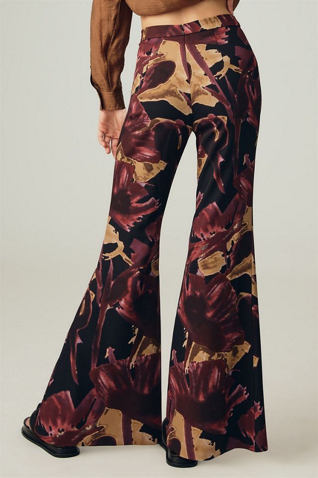 Hutch Petite Printed Flare Pants #1