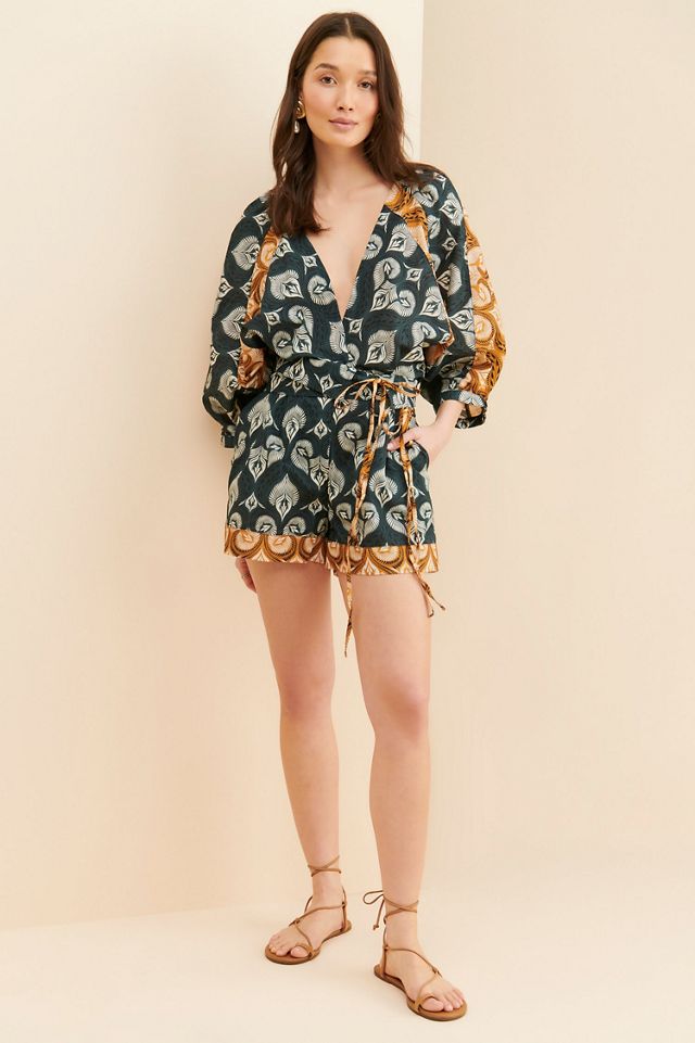 Agua Bendita Linnea Printed Romper #3