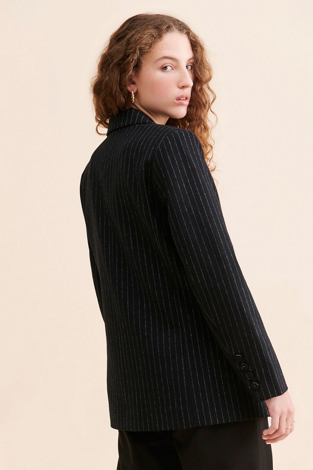 Suncoo Darcy Striped Blazer #1