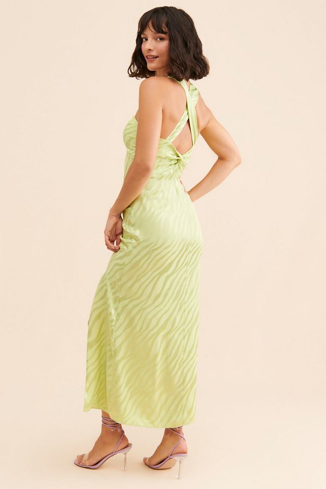 Saylor Connor Animal Print Midi Dress #1