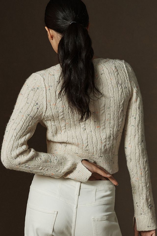 Pilcro Micro Cardigan Sweater #1