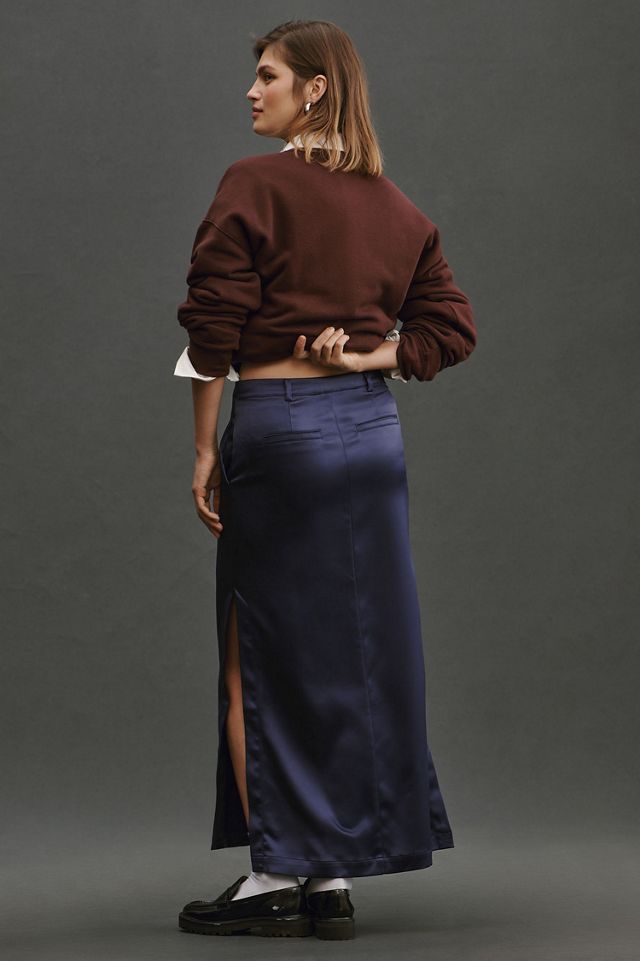 Maeve Sateen Trouser Skirt #1