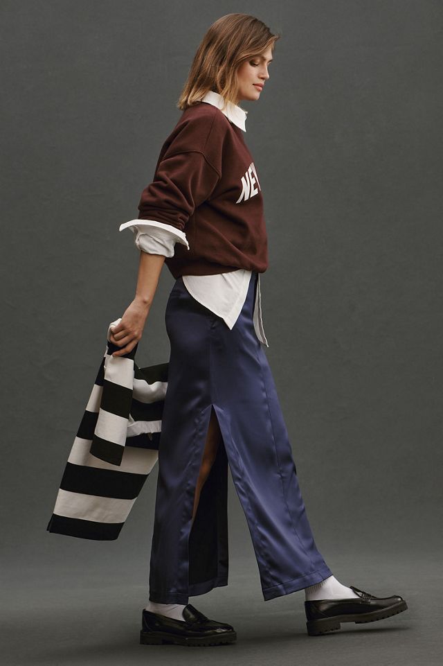 Maeve Sateen Trouser Skirt #3
