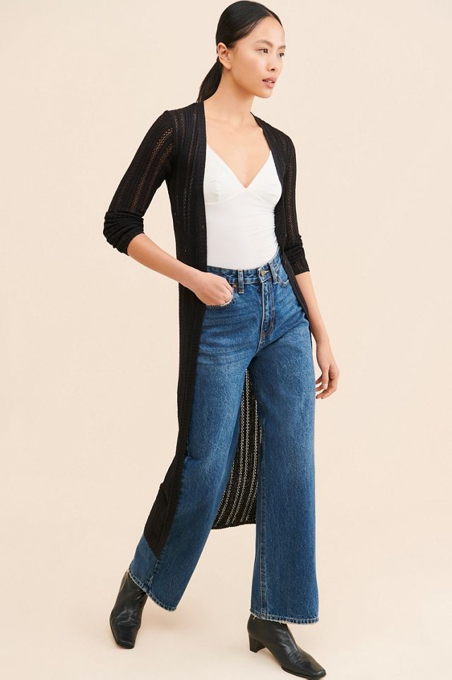 4SI3NNA Pointelle Long Cardigan #3