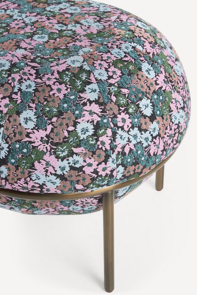 
Frida Cornelia Jacquard Ottoman #1