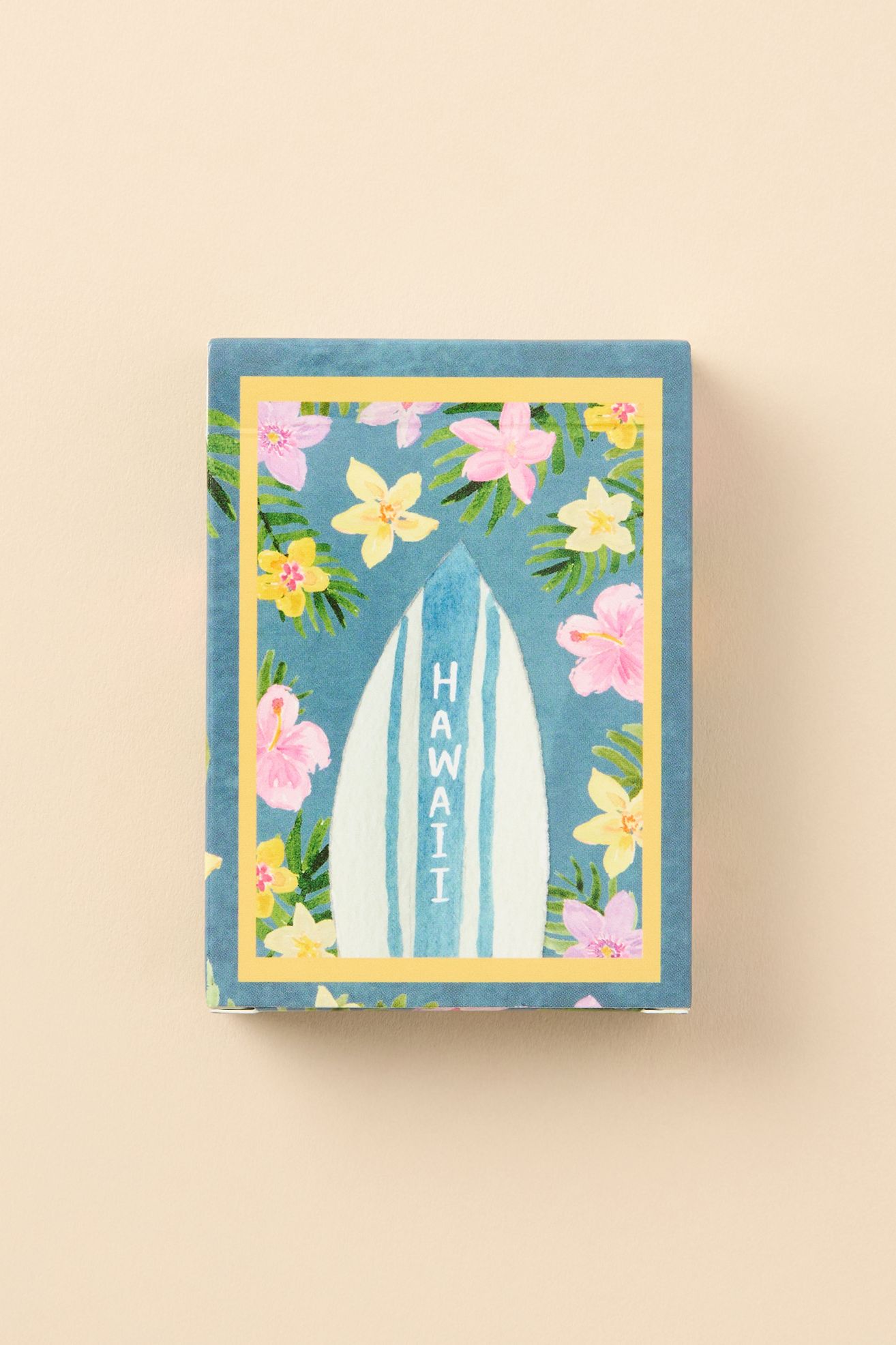 Loulou Baker Watercolor Playing Cards - Hawaii, One Size