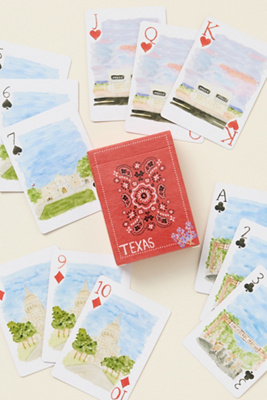 Shop Loulou Baker Watercolor Playing Cards