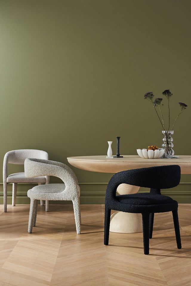 Bouclé Hagen Dining Chair #7