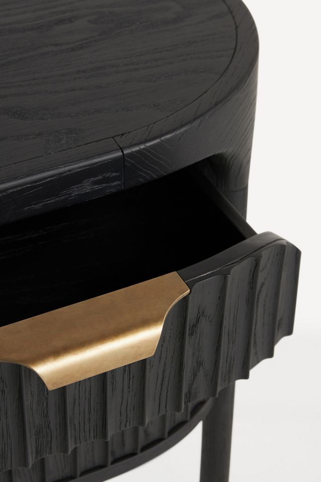 Isla Fluted Bedside Table #3