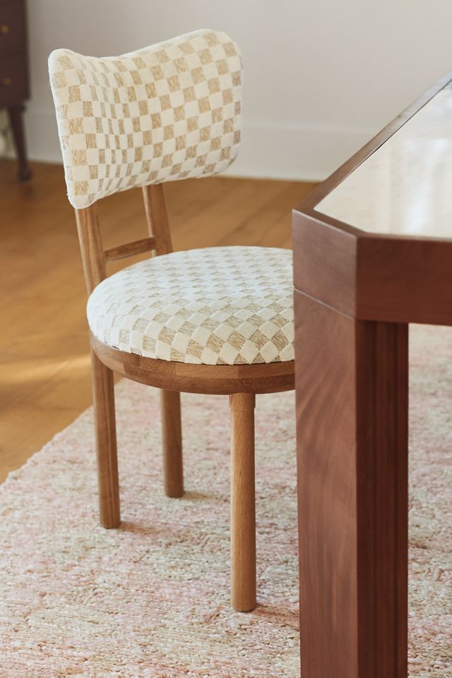 Irie Carmine Jacquard Dining Chair | AnthroHome