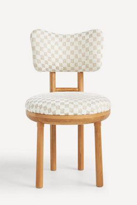 Anthropologie Irie Carmine Jacquard Dining Chair
