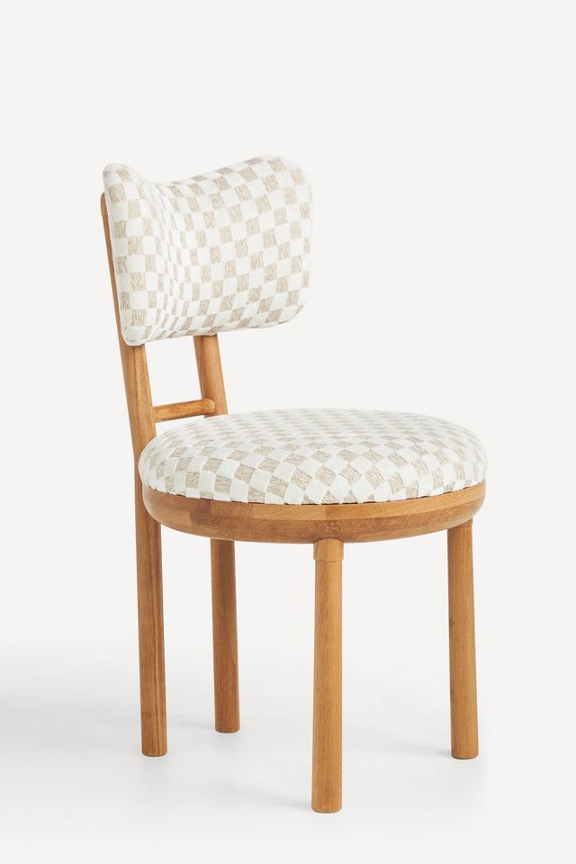 Irie Carmine Jacquard Dining Chair #1