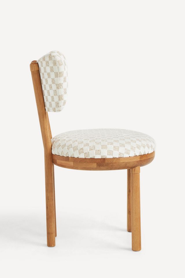 Irie Carmine Jacquard Dining Chair #3