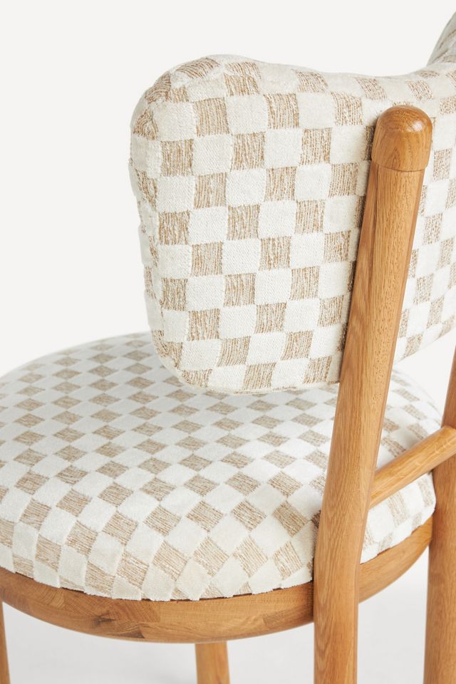 Irie Carmine Jacquard Dining Chair #5
