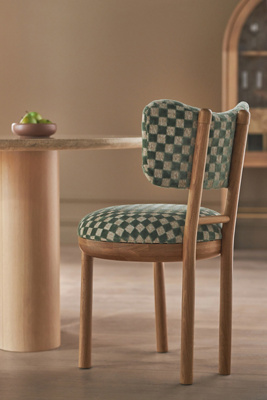 Anthropologie Irie Carmine Jacquard Dining Chair