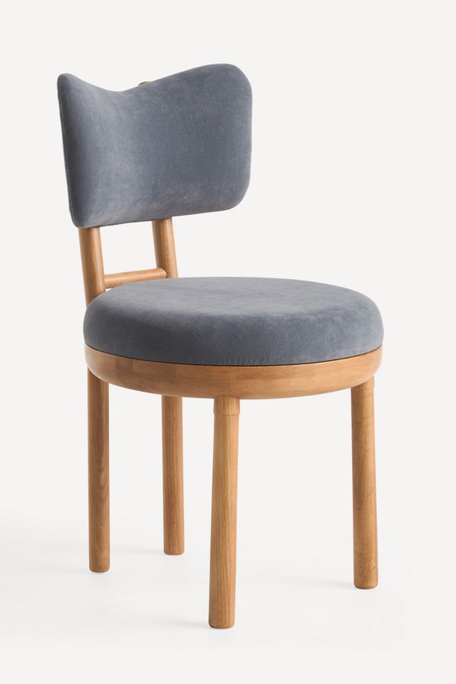 Irie Velvet Dining Chair #1