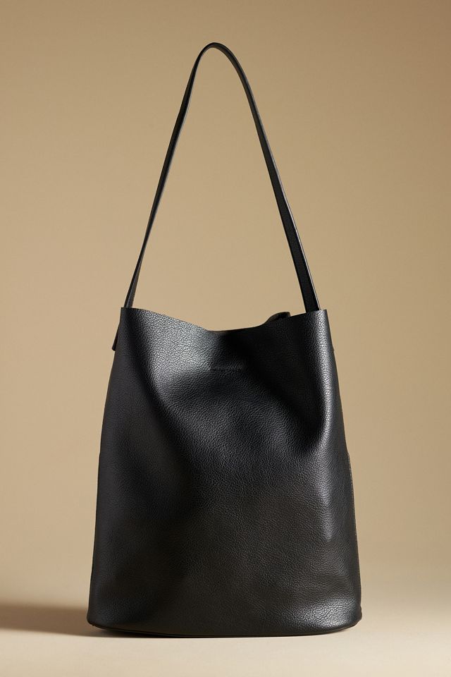 The Joss Faux-Leather Bucket Tote w/Mini Pouch #2