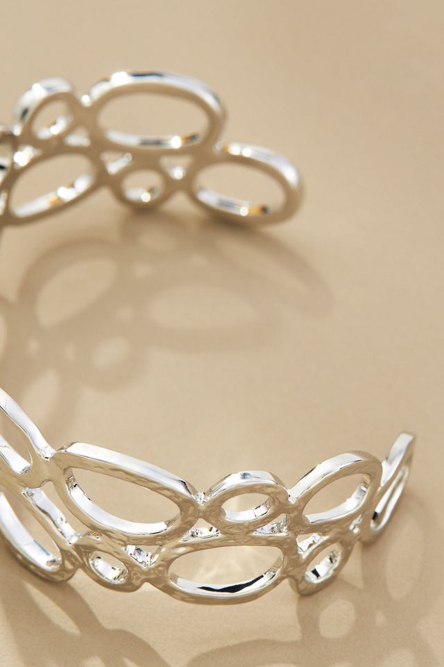 Multi Ovals Cuff Bracelet #1