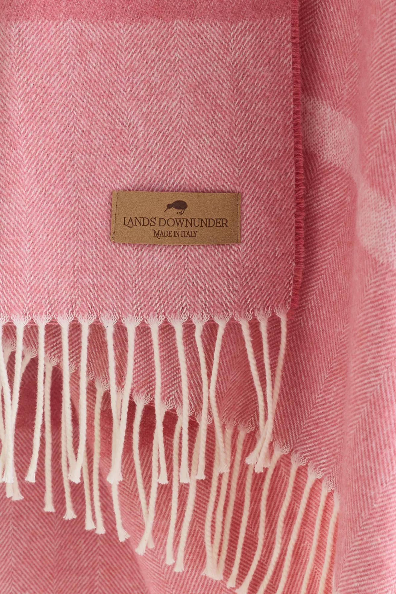Lands Downunder Montauk Stripe Herringbone Throw Blanket - thumbnail 6