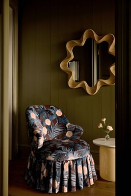 Lorelei Frederica Velvet Accent Chair