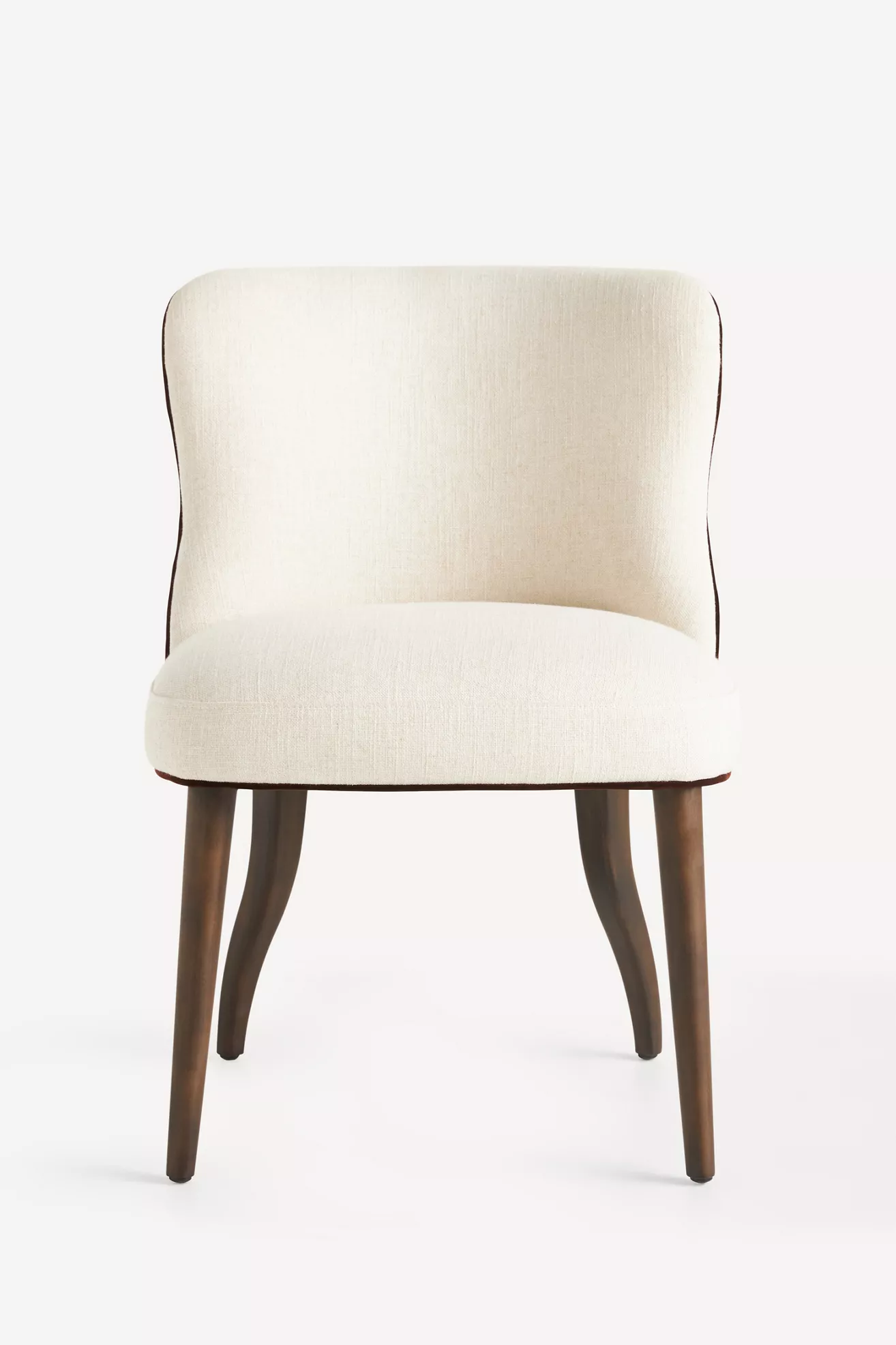 Meryl Linen Walnut Dining Chair