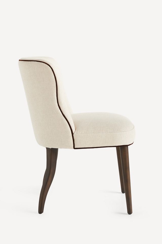 
Meryl Linen Walnut Dining Chair #2