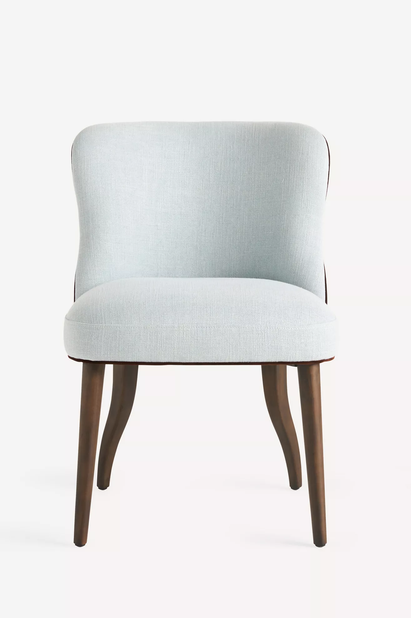 Meryl Linen Walnut Dining Chair - thumbnail 7