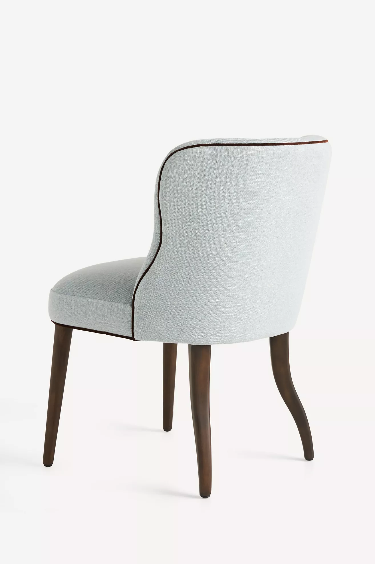 Meryl Linen Walnut Dining Chair - thumbnail 10