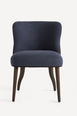 
Meryl Linen Walnut Dining Chair