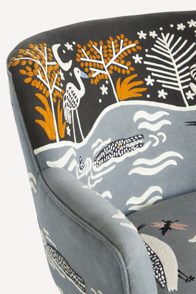 Night Lake Petite Accent Chair | Anthropologie UK