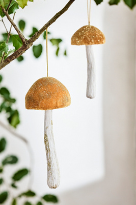 Image of Rustic Mushroom Ornaments