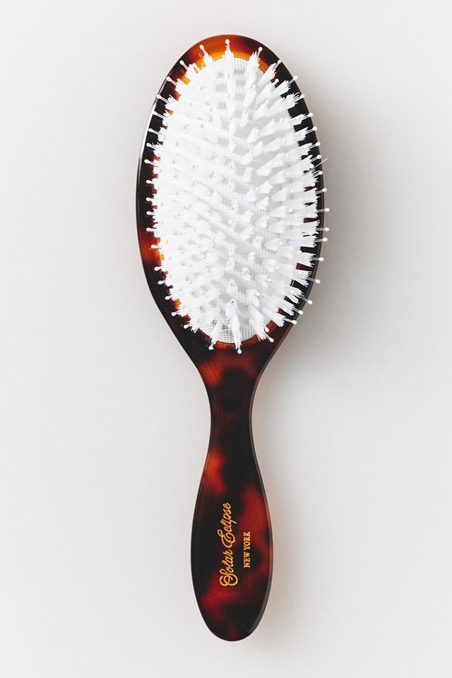 Solar Eclipse Handpainted Acetate Hair Brush #1