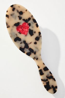 Solar Eclipse Handpainted Acetate Hair Brush