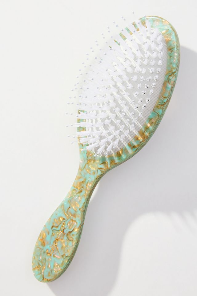 Solar Eclipse Handpainted Acetate Hair Brush