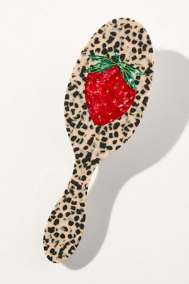 Solar Eclipse Handpainted Acetate Hair Brush